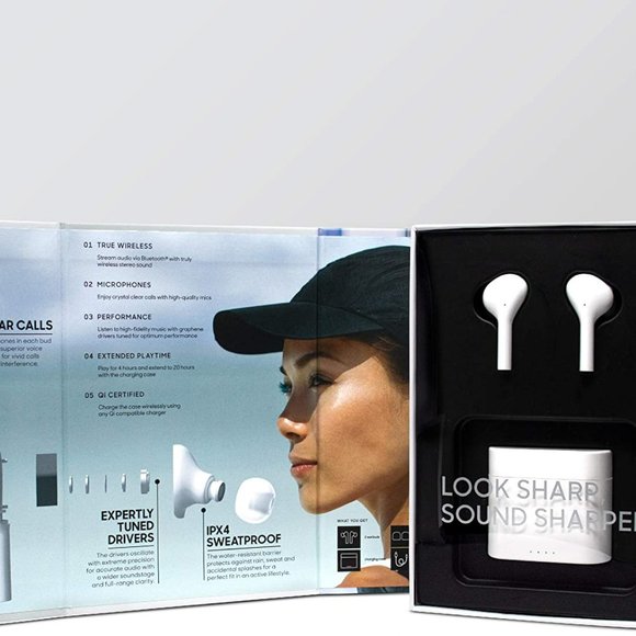 SHARPER IMAGE Soundhaven Wireless Earbuds - Picture 2 of 9